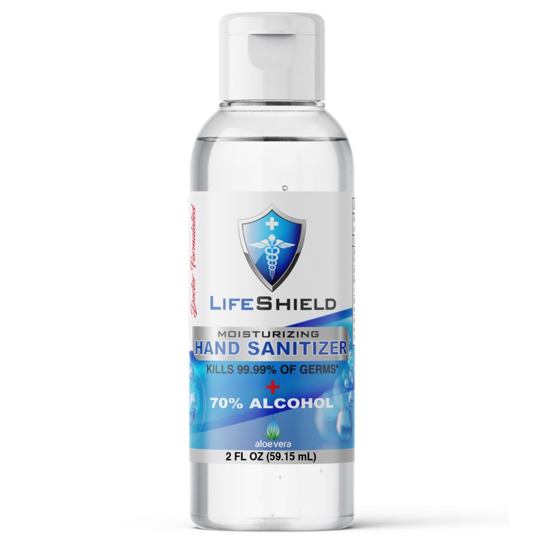 Product Images Lifeshield 2oz Hand Sanitizer Photos Packaging, Labels